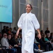 Folklore  linen shirt dress
