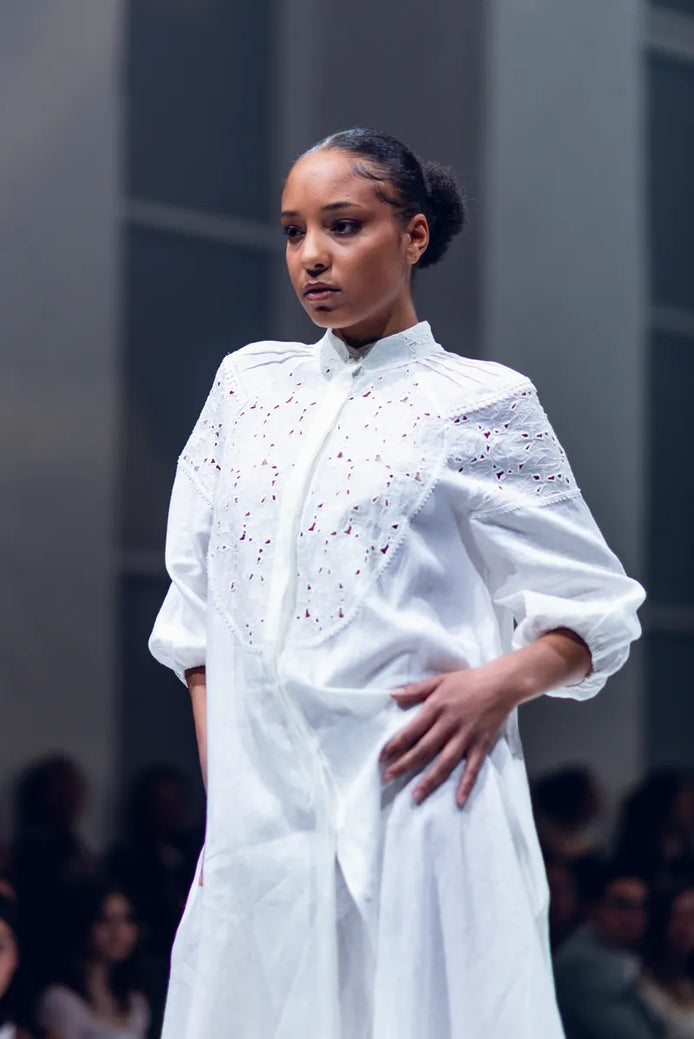 Folklore  linen shirt dress