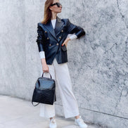 Lederjacke