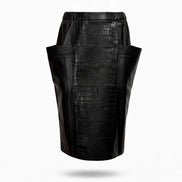 Leather skirt