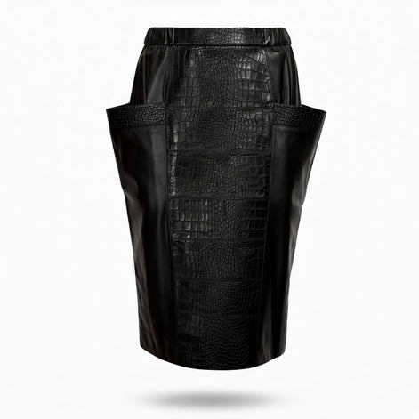 Leather skirt