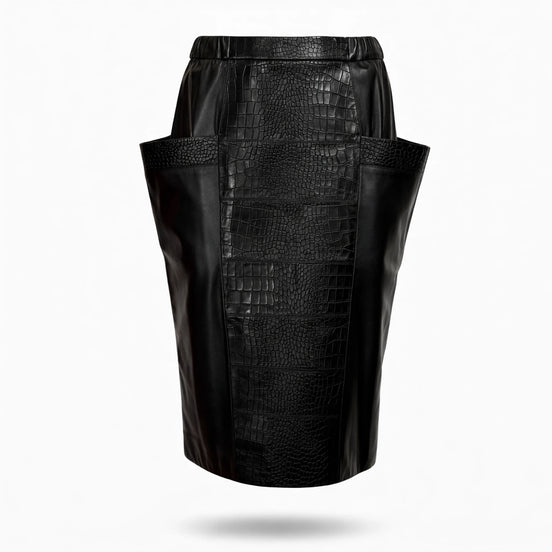 Leather skirt