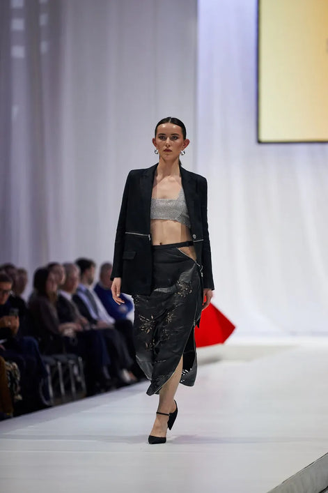 Leather skirt