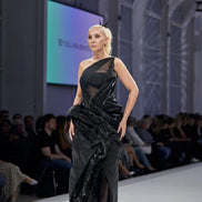 Couture evening dress