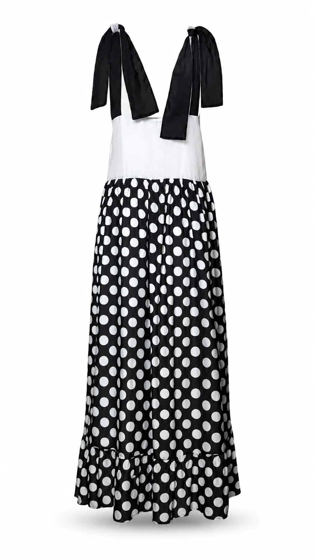 Polka Dot Silk Batist Dress