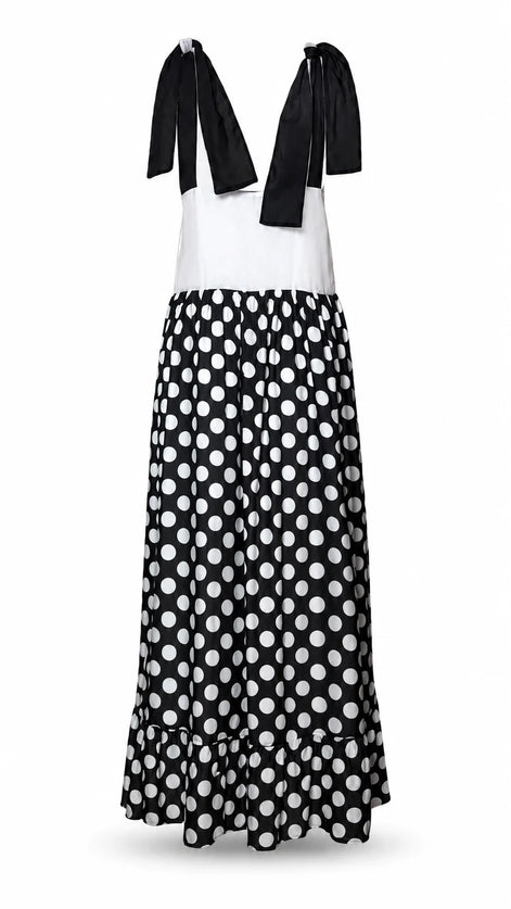 Polka Dot Silk Batist Dress