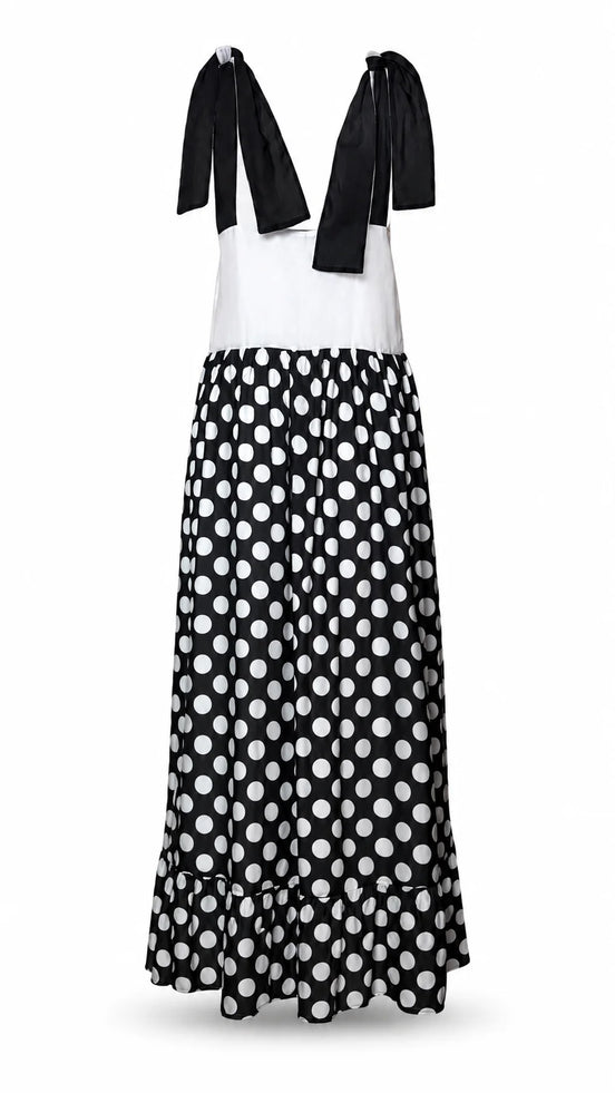 Polka Dot Silk Batist Dress
