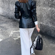Lederjacke