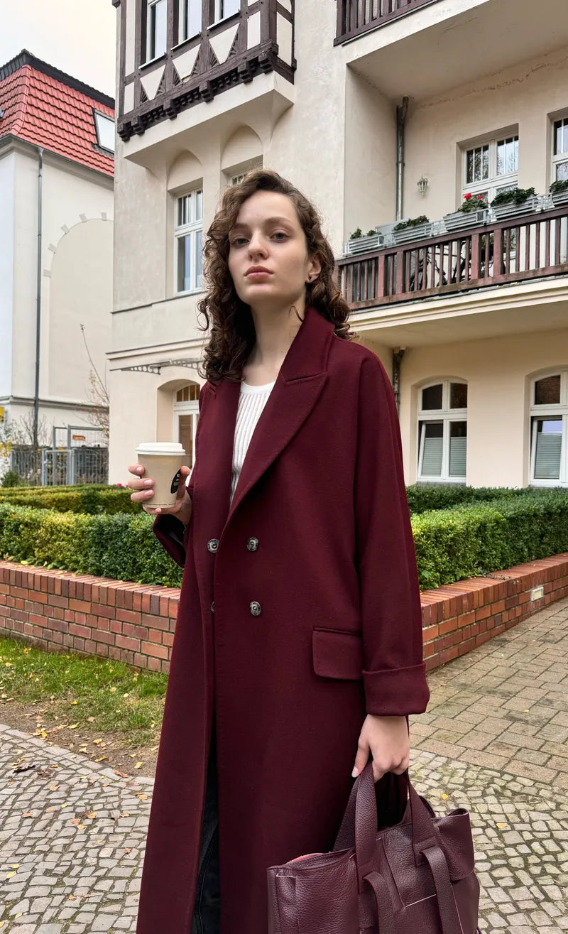 Coat MARSALA