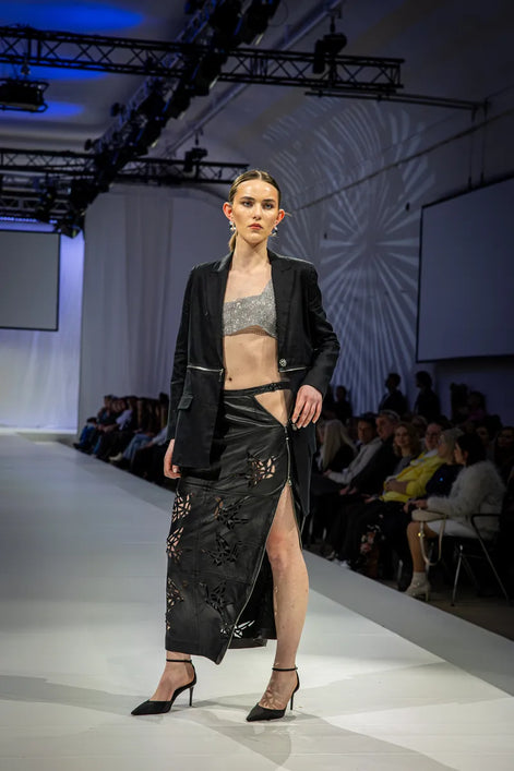 Leather skirt