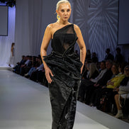 Couture evening dress