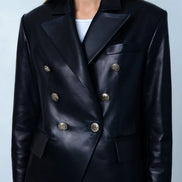 Lederjacke