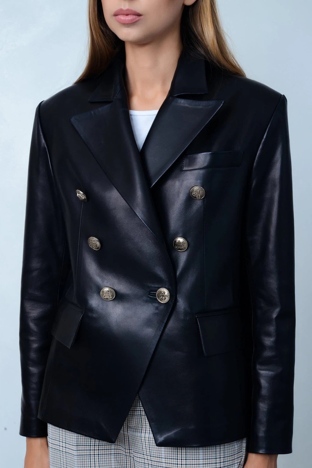 Lederjacke
