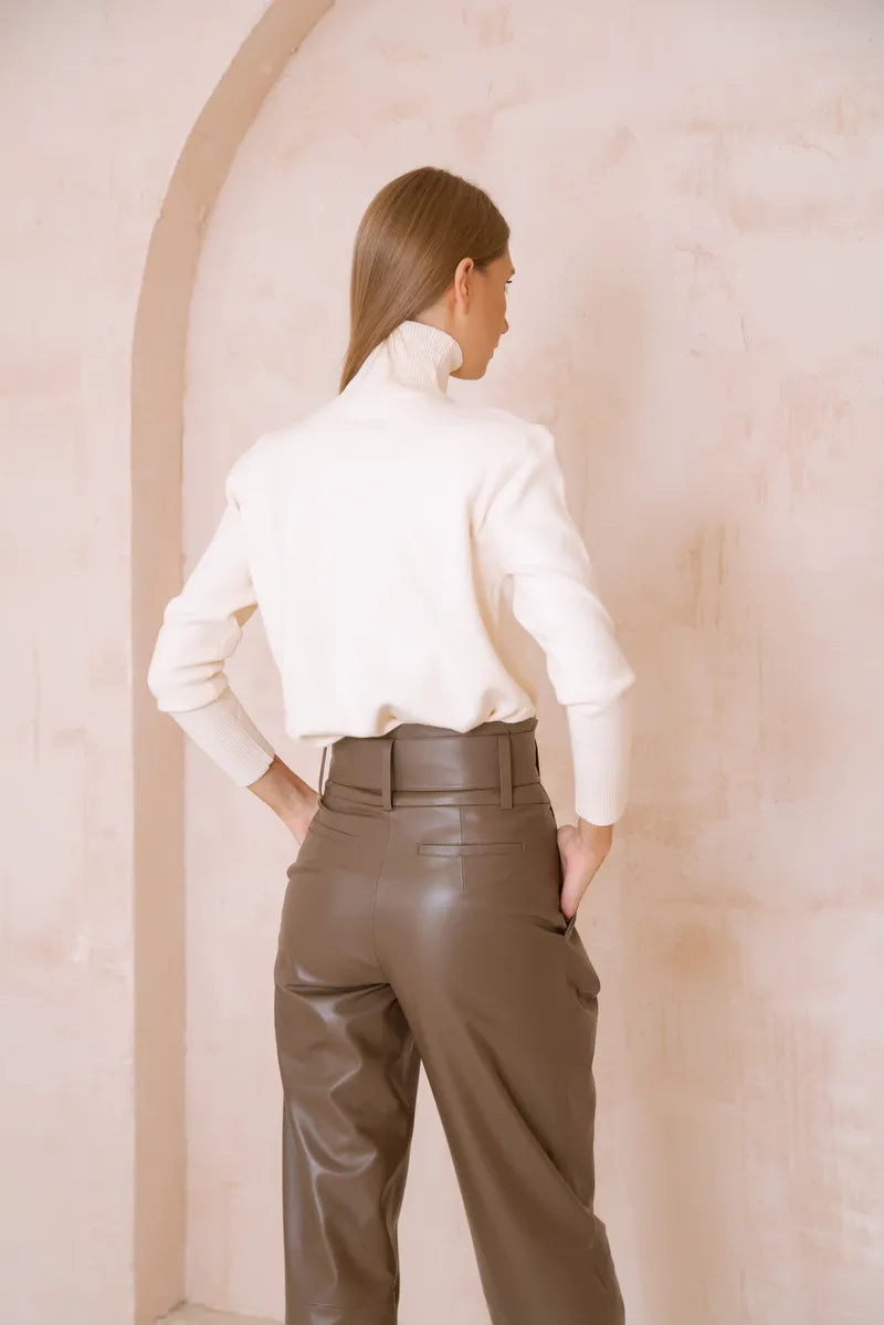 Leather pants