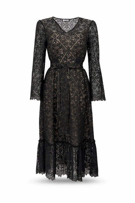 Guipure dress