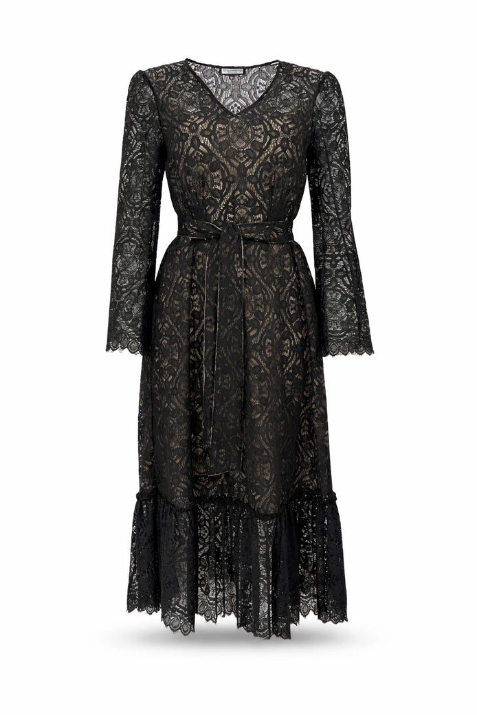 Guipure dress
