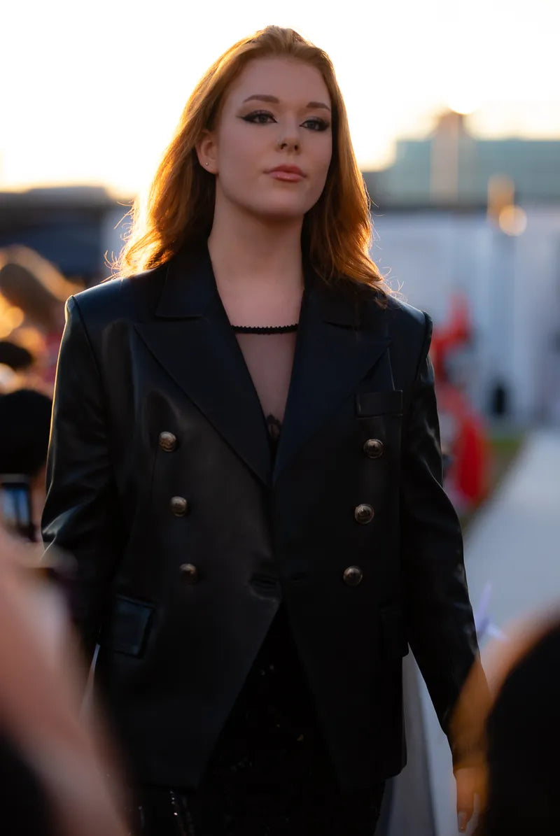 Lederjacke