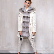 Parka white