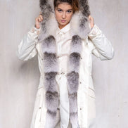 Parka white