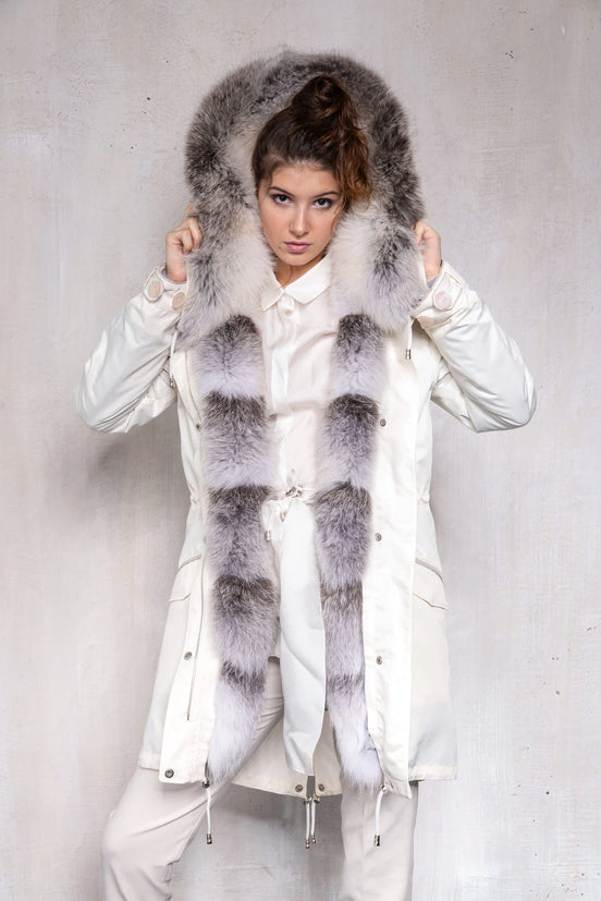 Parka white
