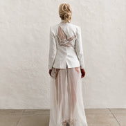 Wing Collection linen blazer