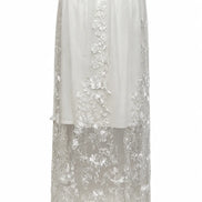 FLORAL EMBROIDERED SKIRT