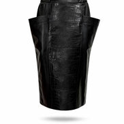 Leather skirt