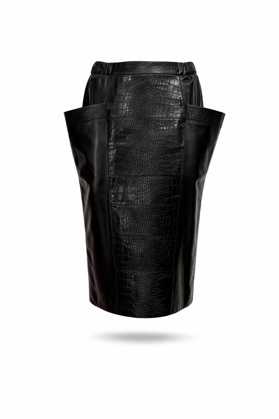 Leather skirt
