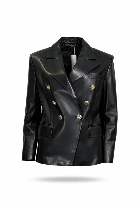 Lederjacke