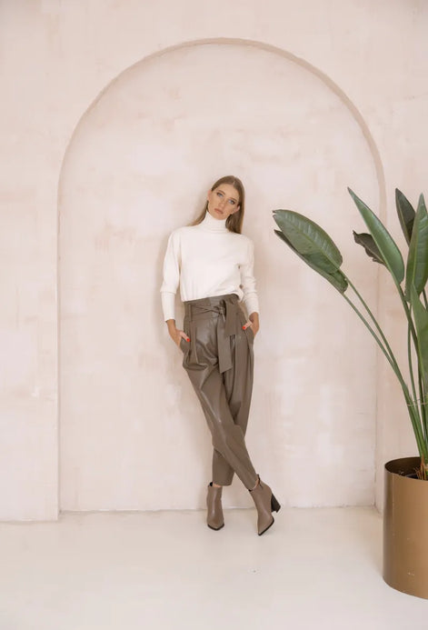 Leather pants