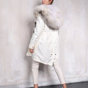 Parka white