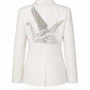 Wing Collection linen blazer