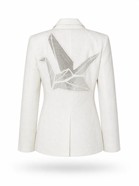 Wing Collection linen blazer