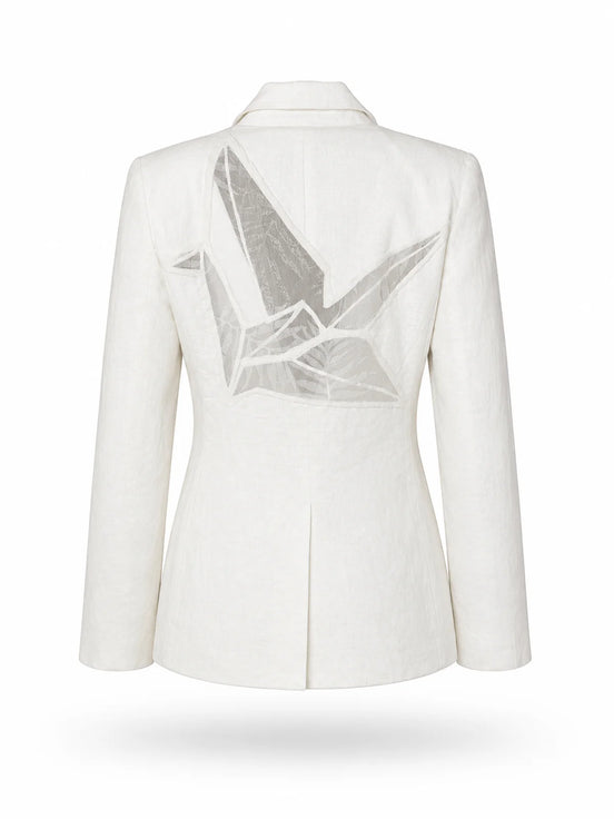 Wing Collection linen blazer