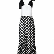 Polka Dot Silk Batist Dress