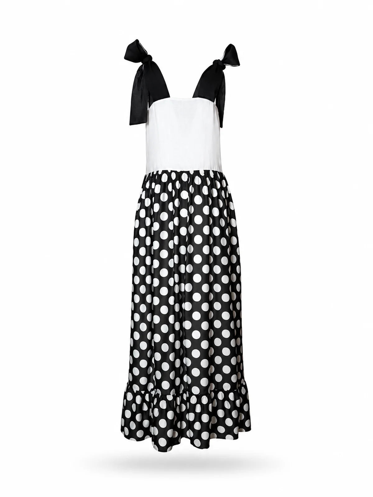 Polka Dot Silk Batist Dress