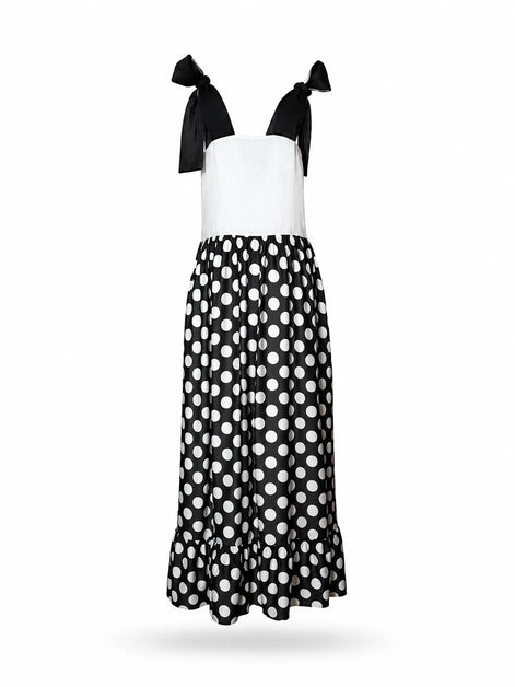 Polka Dot Silk Batist Dress
