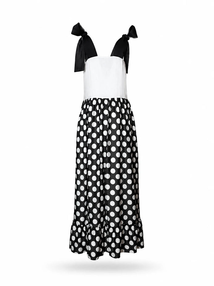 Polka Dot Silk Batist Dress