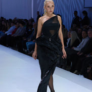 Couture evening dress