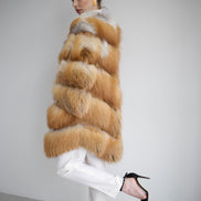 Fox fur coat