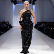 Couture evening dress