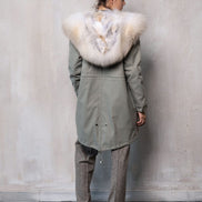 Parka pistachio