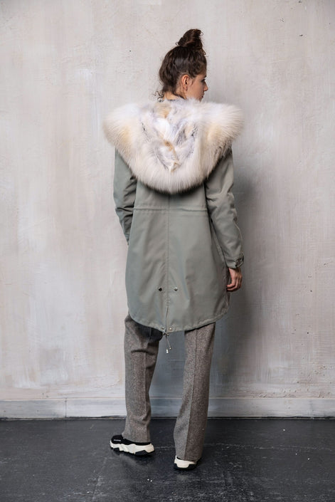 Parka pistachio