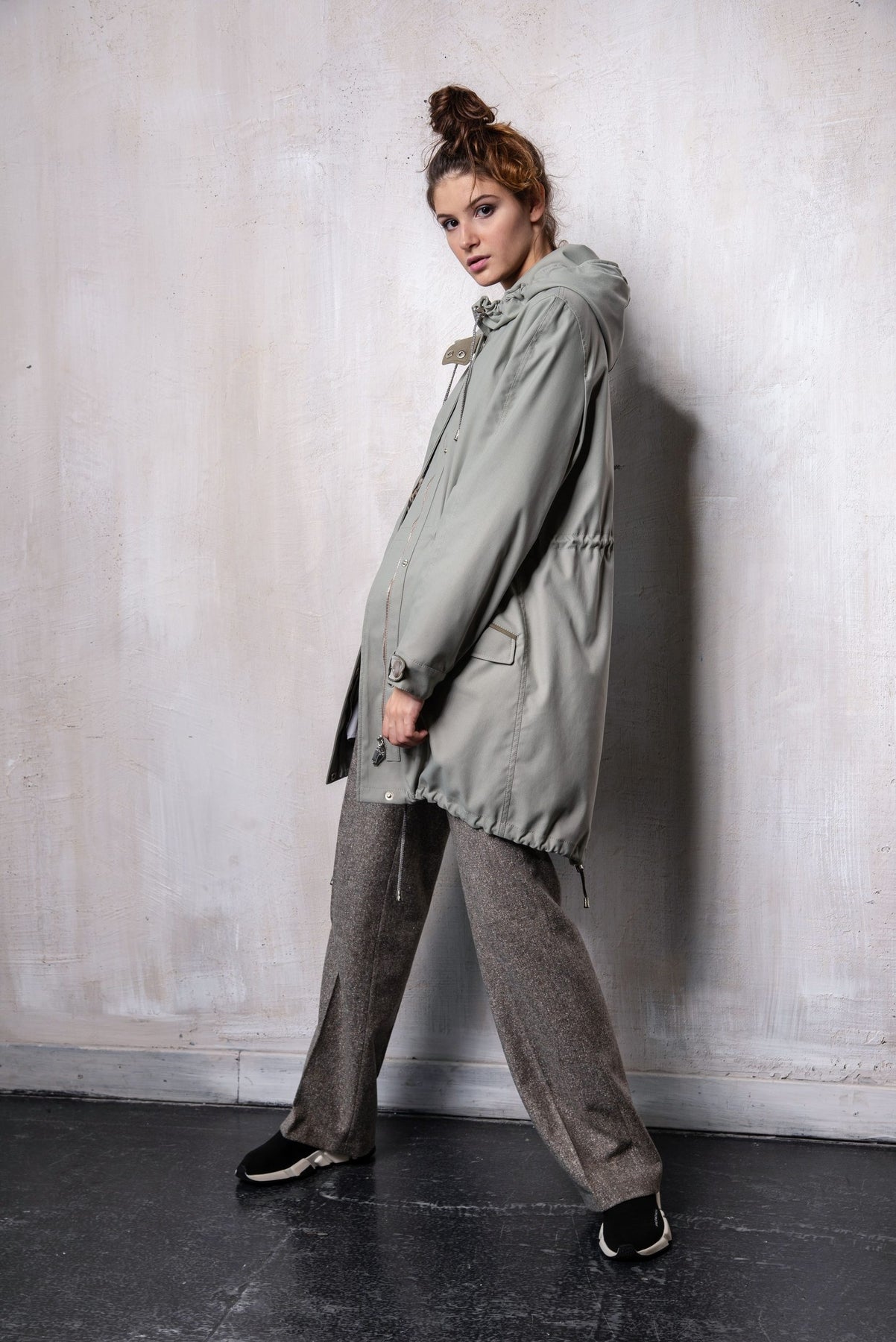 Parka pistachio