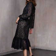 Guipure dress
